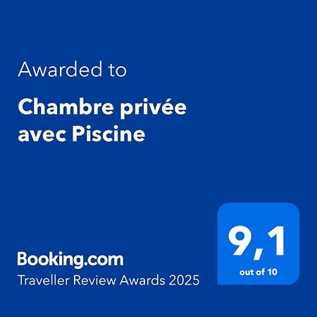 Chambre Privee Avec Piscine Марсилия Екстериор снимка